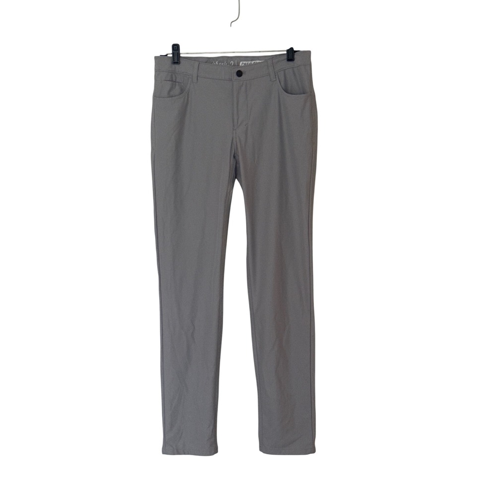 Johnnie-O Prep-Performance Pants Boys Size 16 Grey Straight Leg Golf Trousers